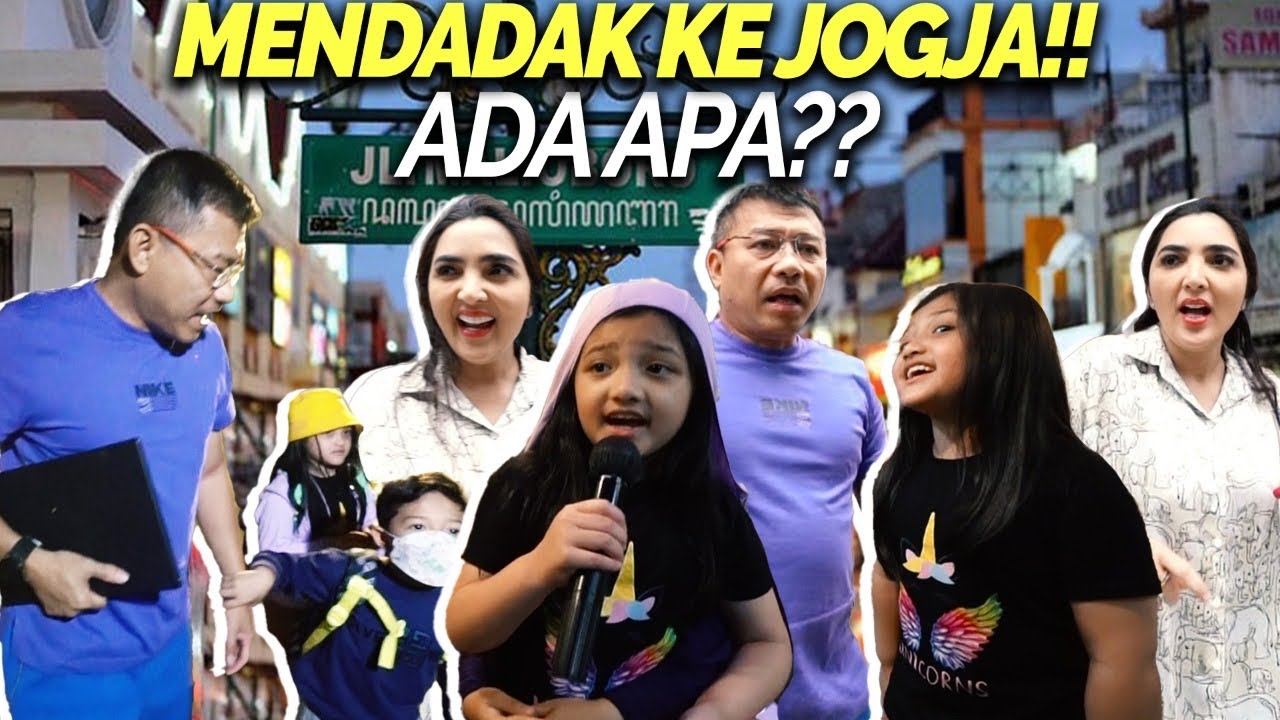 PECAH!! PERJALANAN KELUARGA ASIX KE YOGYAKARTA DIWARNAI KEHEBOHAN ARSY ARSYA!!