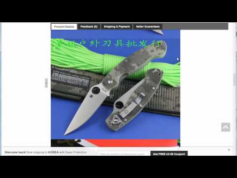 Подделки на Spyderco Military. Будьте внимательны!