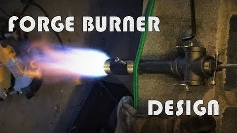 Homemade Mini Forge: Part 2 - Making the Burner
