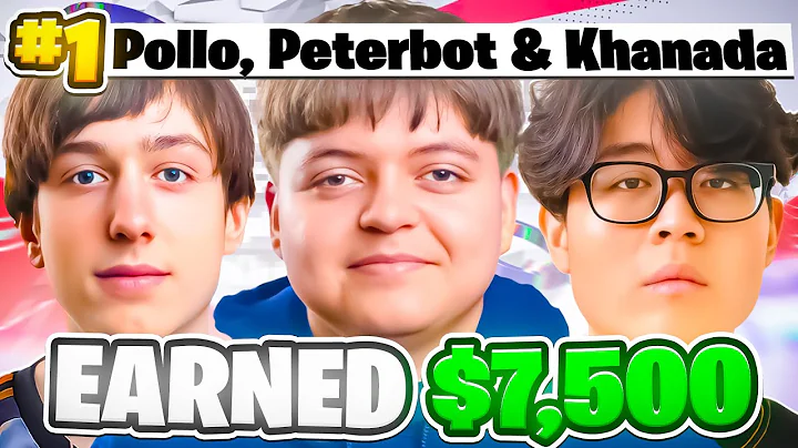 1ST PLACE FNCS DIVISION 1 🏆 ($7,500) | ft. Peterbot & Khanada