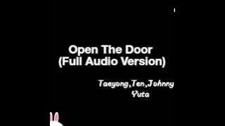 [NCT(SMRookies)]Open the door full audio clear version