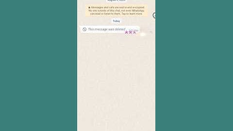 how to read deleted message🔓on vivo V2065_ 💯working #shorts #deletedmessage #whatshapp