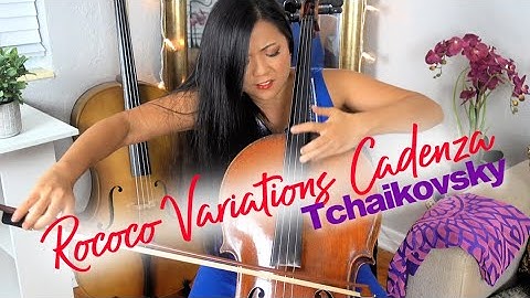 Variations on a Rococo Theme for Cello and Orchestra , Op.33 (Cadenza) | Cellist Wendy Law