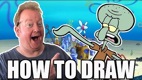 Draw Squidward, Step by Step
