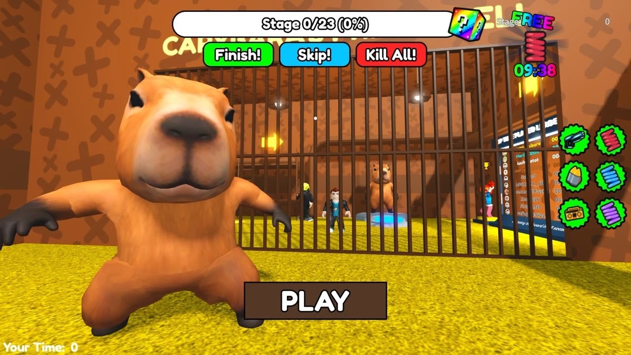 Roblox | CAPYBARA'S PRISON RUN! (Obby) - YouTube