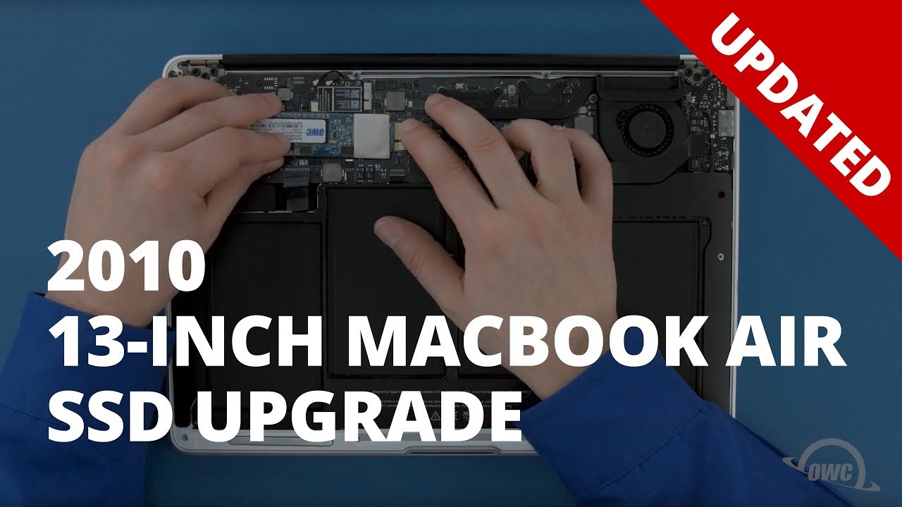 How Install a SSD in a 13-inch MacBook Air 2010 - UPDATED - YouTube