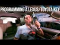 How To Program A New Key For Lexus/Toyota