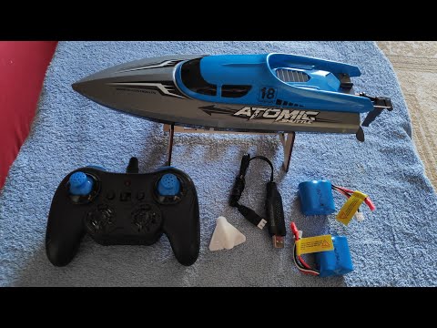 Eachine EB02 RC Boat 30 km/h - Unboxing 