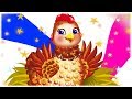 Музичний мультфільм КУРОЧКА РЯБА - веселі дитячі пісні та мультики українською мовою для дітей
