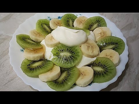 Banana honey sweet DESSERT RECIPES | Greek yogurt | sweet tooth | 3 INGREDIENTS | cooking food