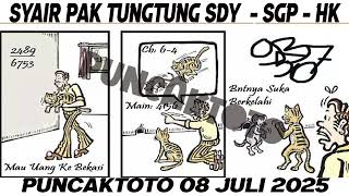 Syair hk Pak Tuntung Hongkong Hari Ini 8 Juli 2025