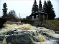 Водопад. Карелия. п.Соскуа.