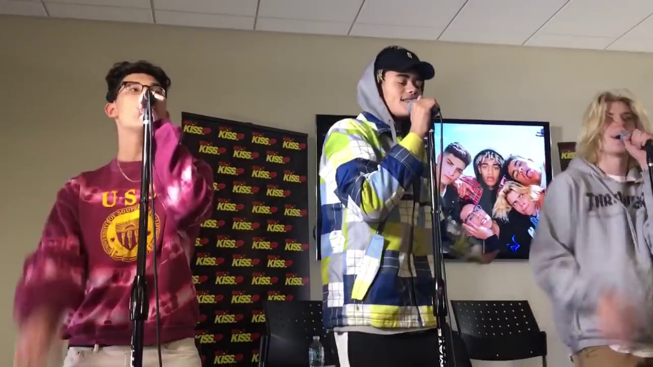 PRETTYMUCH - Teacher (Live @ 103.7 KISSFM)