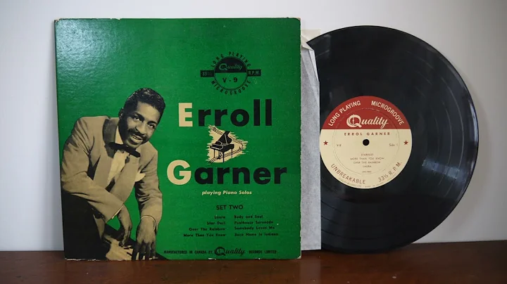 Errol Garner Playing Piano Solos 1950 Quality  V 9