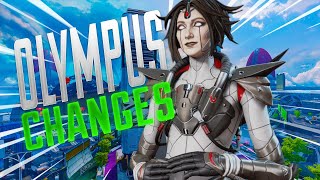 OIympus Can Shift and Move!!!! Season 7 Apex Legends Map Updates!