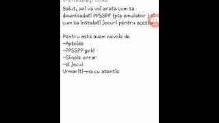 Cum sa instalati jocuri de psp pe android? screenshot 4