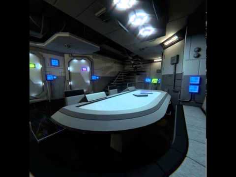 Spaceship Interior B Hd 2 3d Model From Cgtrader Com Youtube