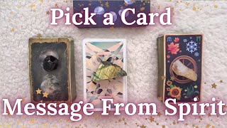 Pick A Card: A Message from Your Spirit Guides👼😇