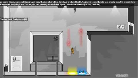 Portal Flash Version Walkthrough Levels 1-11