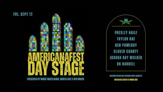 AMERICANAFEST Day Stage 2025: Friday, Sept. 12