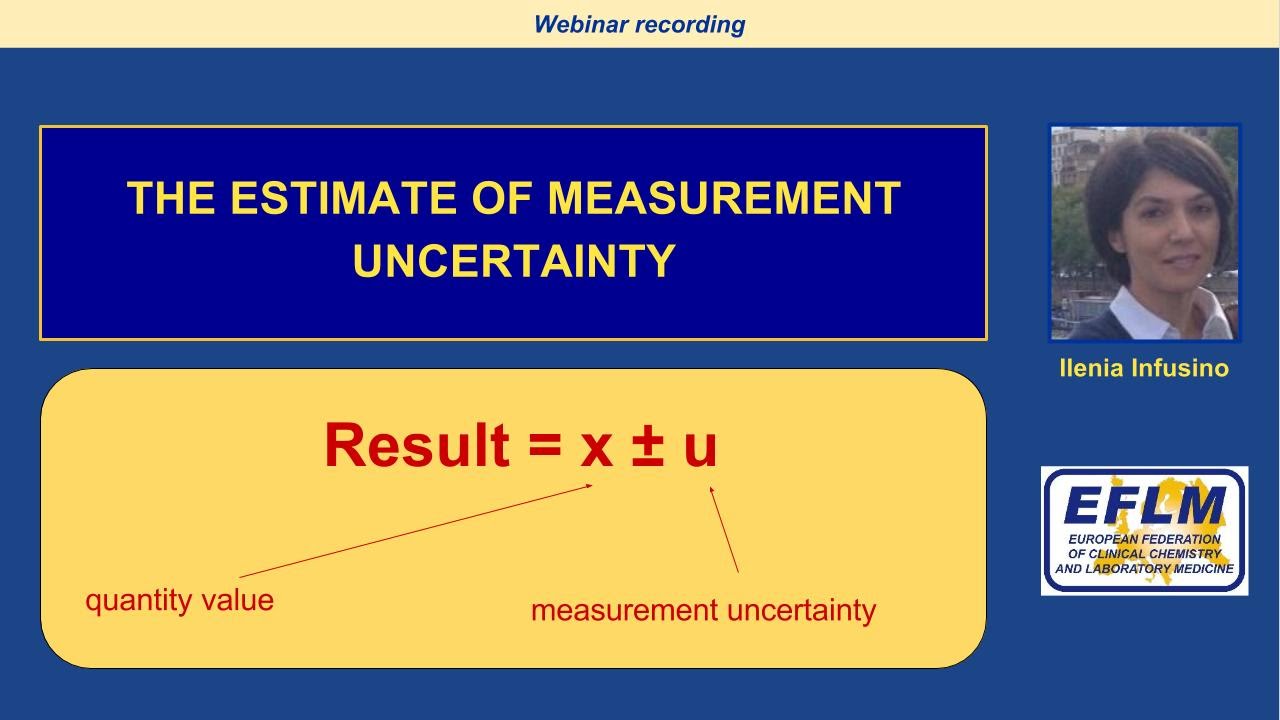 The Estimate of Measurement Uncertainty YouTube