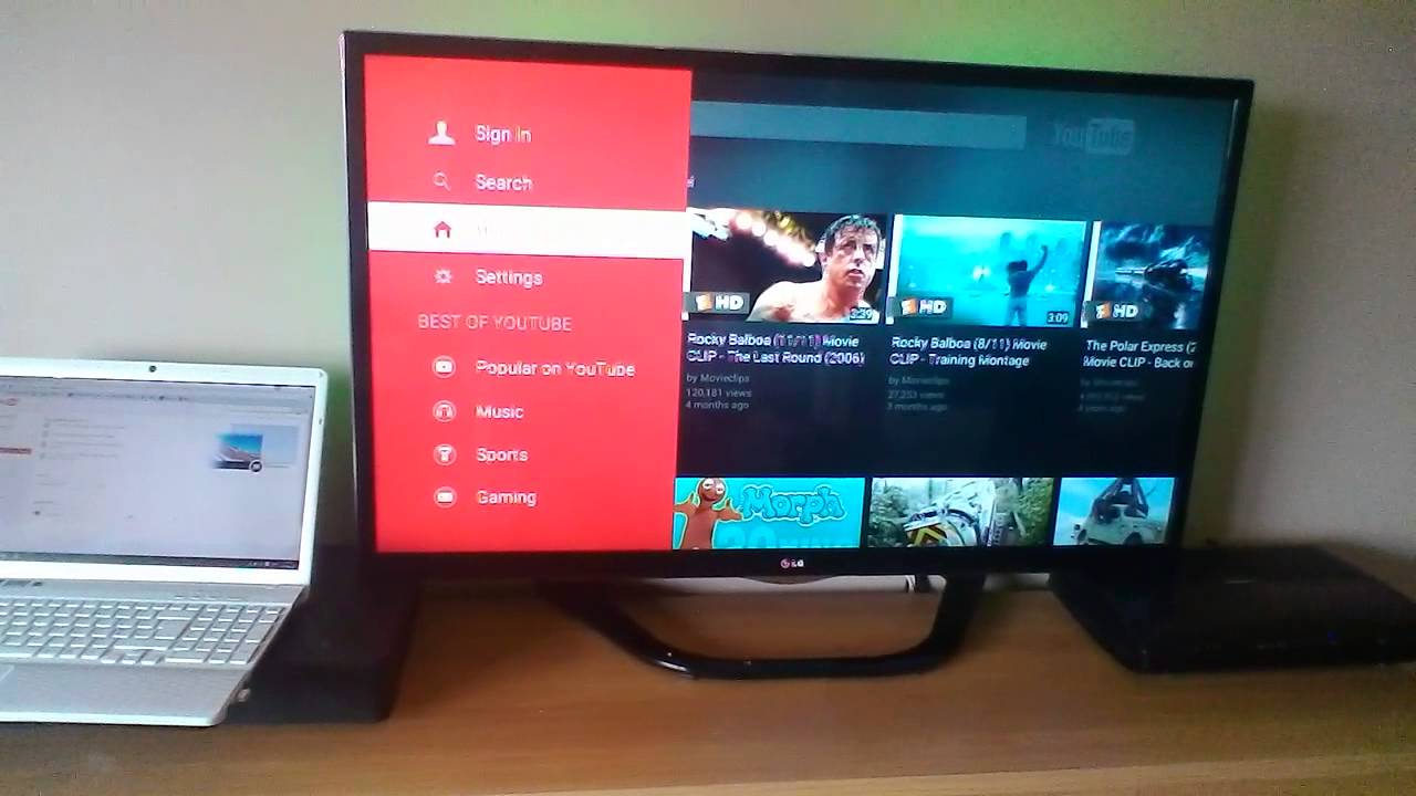 chromecast youtube black screen