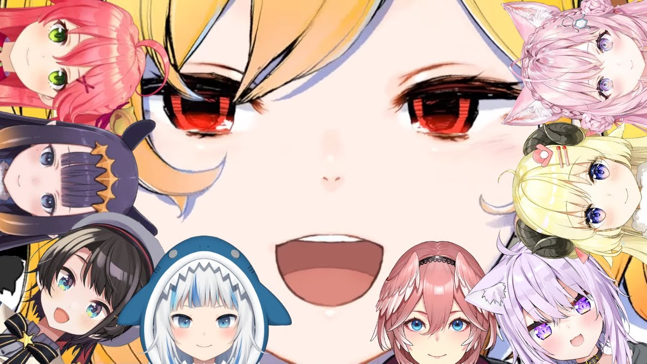 Коллекция реакций на аттракцион «Горки с сердцем» от Kaela's Heart-Pounding Coaster Holomem