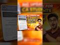 Big Update for CA Students|Choose Your Exam Centre for May 2026 Exams #CAStudents#CAExam2026#May2026
