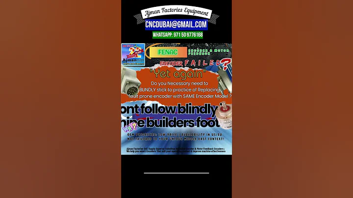 Fenac Encoder Dubai Stock ServoRepair.ae Alignment Installation Equivalent ReadyStock Sick Encoder