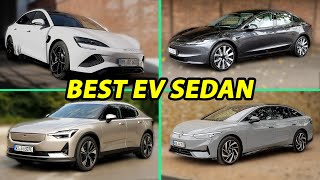 Tesla Model 3 vs BYD Seal vs VW ID7 vs Polestar 2 vs Ioniq 6 vs BMW i4 vs BMW i5  best EV sedan?