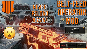 NEVER RELOAD AGAIN 😮 (BO4 BELT-FEED OPERATOR MOD FOR CORDITE)