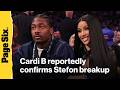 Cardi B reportedly confirms Stefon Diggs breakup