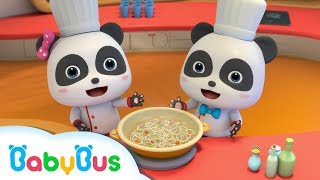 ❤ Noodles Chef | Nursery Rhymes | Kids Songs | Kids Cartoon | Pretend Play | BabyBus screenshot 3