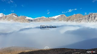🏔️ West Bow Peak | Clouds, Ghosts, and Accidental Perfect Timing in Banff National Park / Peyto Lake