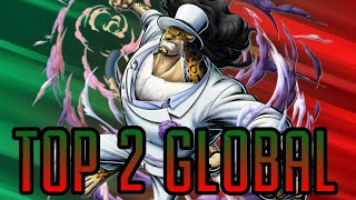 TOP 2 GLOBAL 6★ Rob Lucci CP0 Gameplay | One Piece Bounty Rush