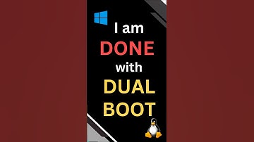 I am DONE with DUAL BOOT | Windows and Linux