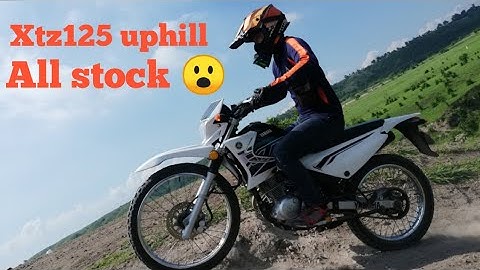 Yamaha Xtz125 || First Uphill || all stock.