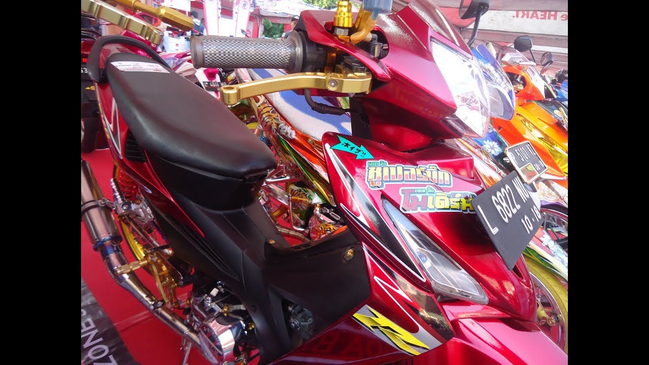 Modifikasi Harian Honda Revo 100 Cc Thailook Style Youtube