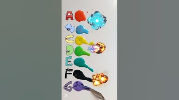 Alphabet lore Color Mixing #colormixing #satisfying #shorts #alphabetlore
