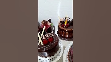 Thumbnail of Aneka kue tart coklat #cake #cakedecorating #caramembuatkueulangtahun