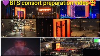 BTS IS BACK! 💜 FINAL Rehearsal & Stage Setup for "ARIRANG" Comeback Live! 🇰🇷 4K Walking Tour