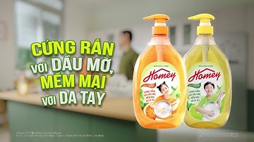 Homey | Cứng rắn với dầu mỡ, Mềm mại với da tay