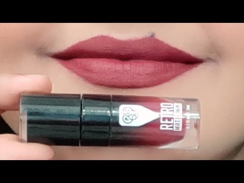 PAC retro matte mini lipstick pink 001 shade 1 review | lipstick for indian skin tone | kissproof |