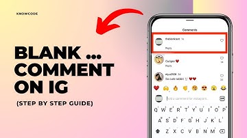 How To Comment Blank On Instagram | Empty Comment On Instagram