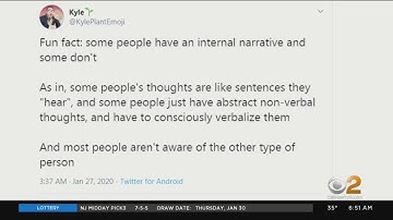 Do You Have An Internal Monologue?