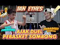 Di tantang cucu presiden  pebasket sombong dikalahkan jhan ethes 