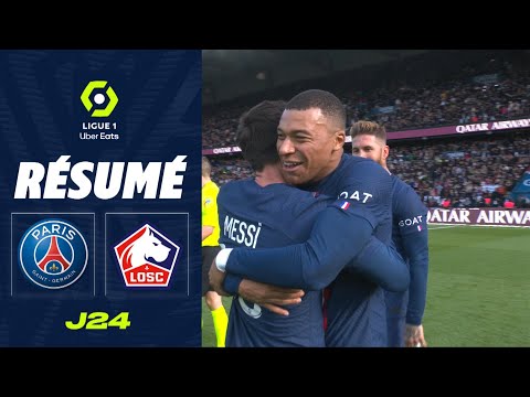 PARIS SAINT-GERMAIN - LOSC LILLE (4 - 3) - Résumé - (PSG - LOSC) / 2022-2023