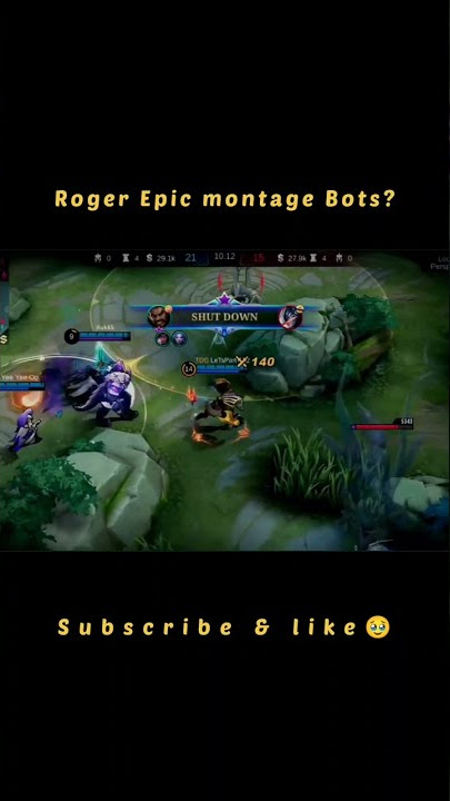 MLBB Savage Roger l Roger Montage ☺️ #shorts #mlbb #mobilelegends #montage