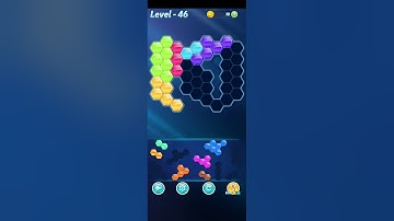 Block! Hexa Puzzle~Extreme C block 11 to 12 levels~ level-45-46