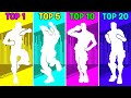 Top 25 Popular Fortnite Dances With Best Music! #5 (Rollie, Scenario, Last Forever - Ayo & Teo..)